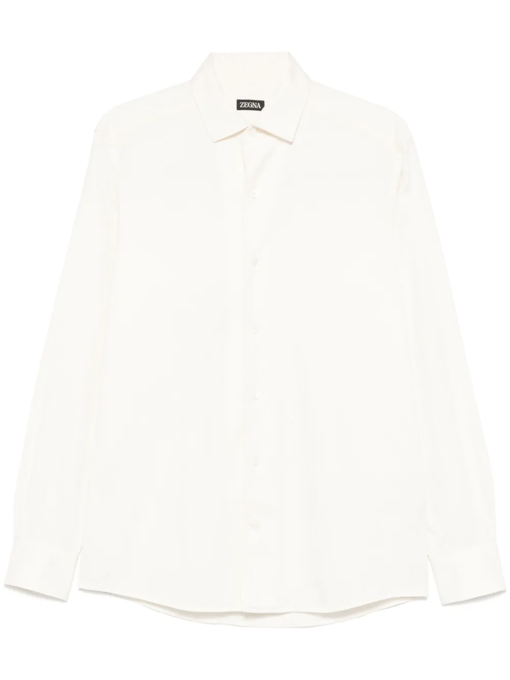 Zegna camisa con cuello | amarillo | Image 1