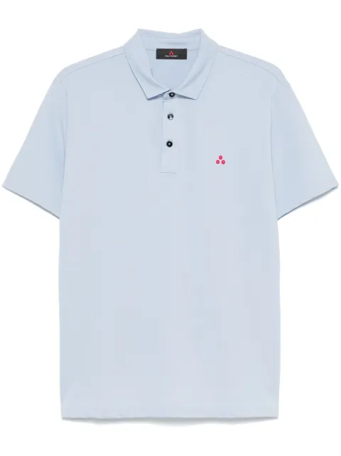 Peuterey logo-embroidered polo shirt