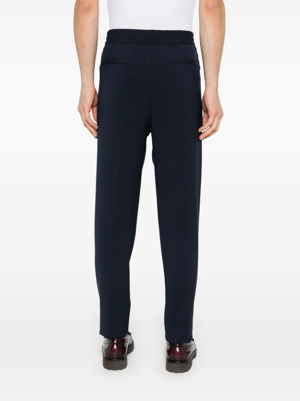 Zegna Plooibroek Blauw