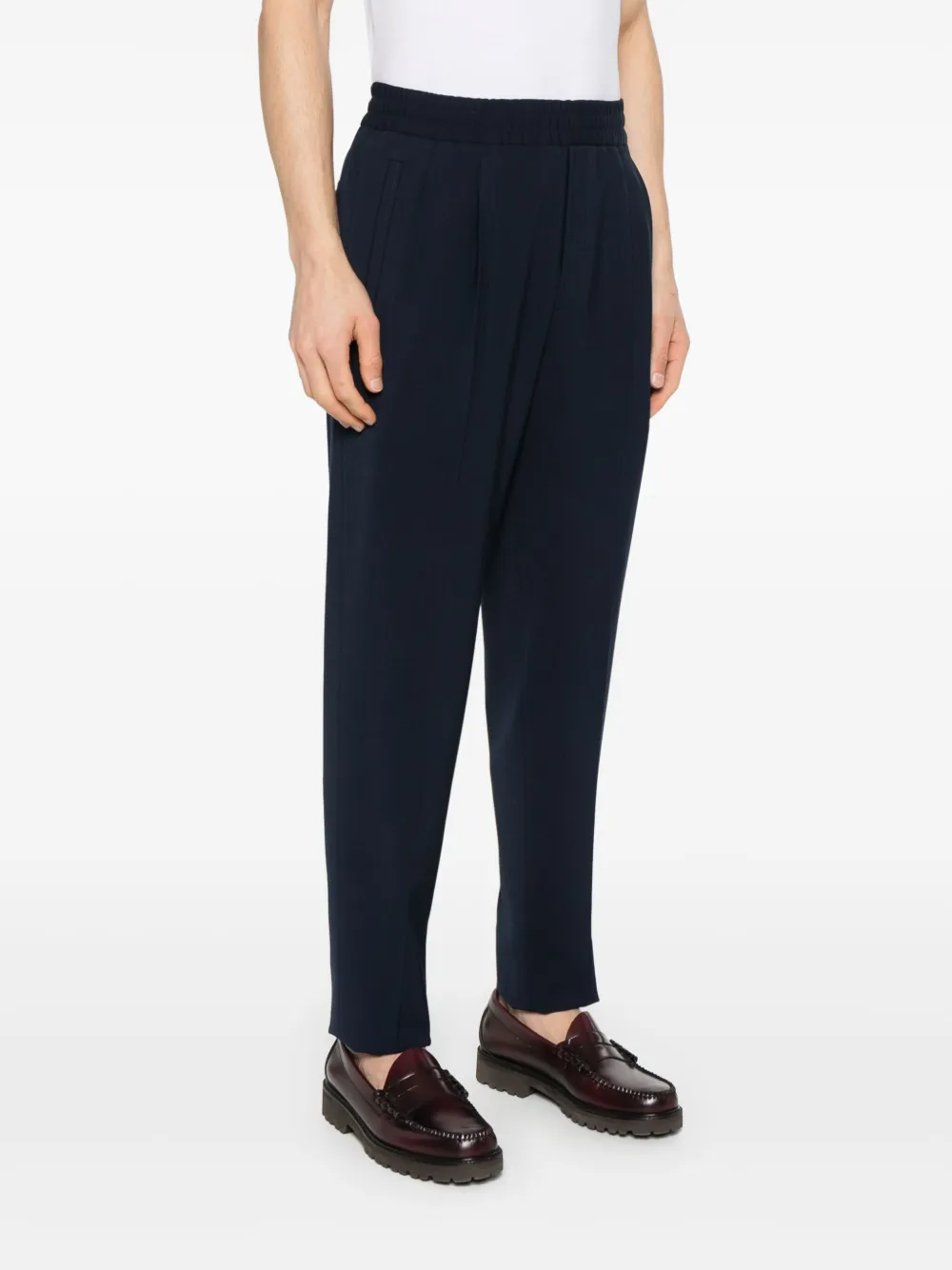 Zegna Plooibroek Blauw
