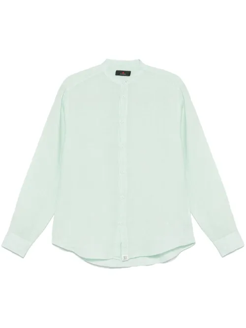 Peuterey chemise en lin - Vert - Peuterey - Modalova