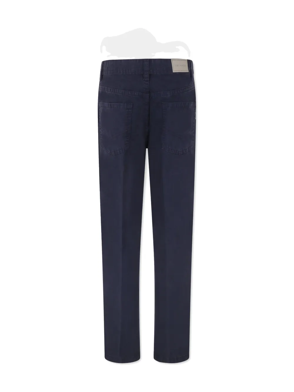 TRUSSARDI JUNIOR cotton trousers - Blauw