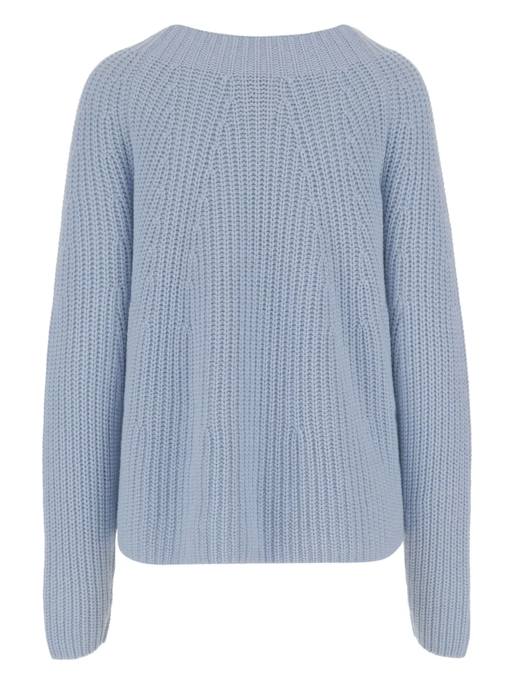 Allude Geribbelde sweater - Blauw