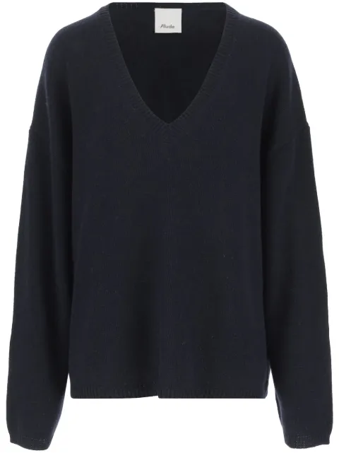 Allude V-neck sweater 