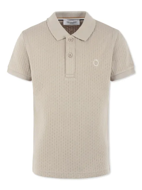 TRUSSARDI JUNIOR Camisa polo de algodão