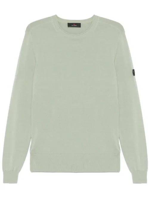 Peuterey pull en maille fine - Vert - Peuterey - Modalova