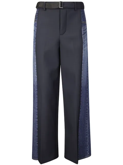 sacai pantalones a paneles