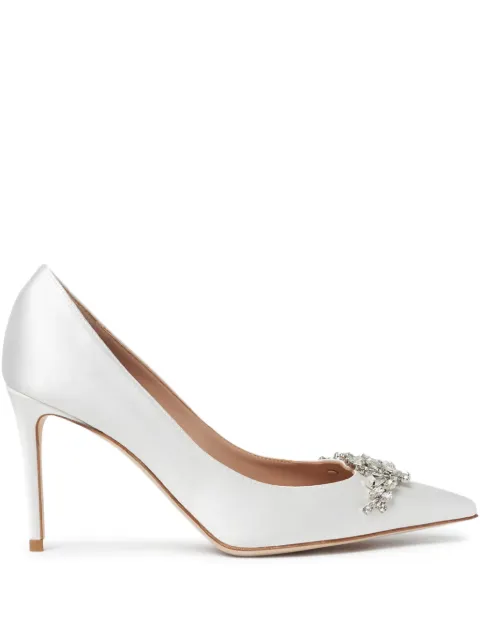 Scarosso 90mm leather pumps 