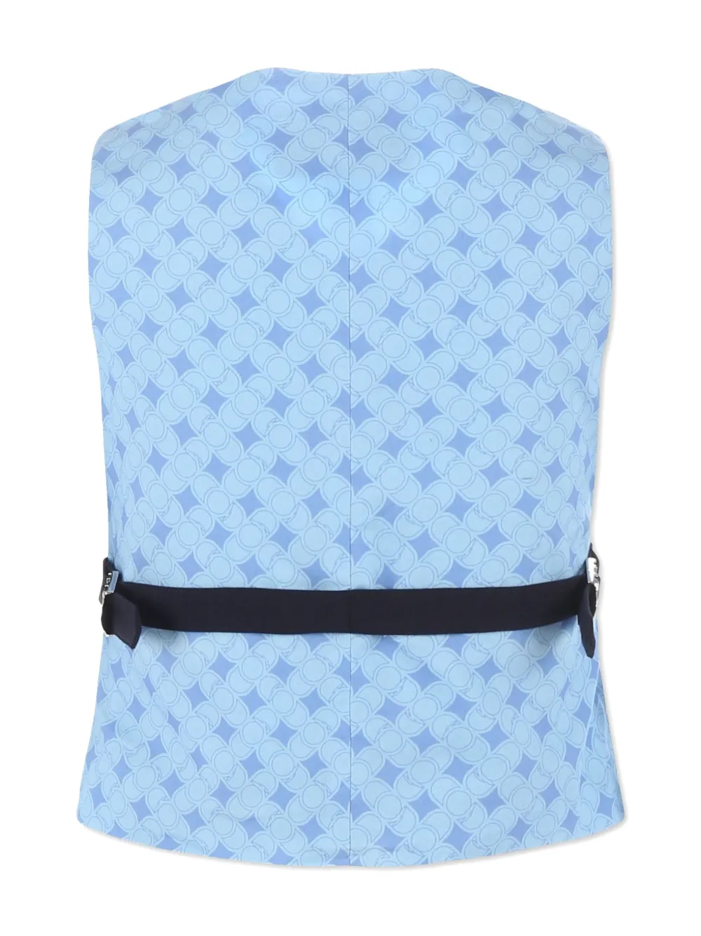 TRUSSARDI JUNIOR tailored waistcoat - Blauw