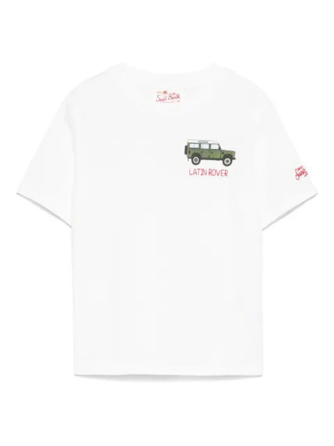 MC2 Saint Barth Kids latin-rover-embroidery cotton T-shirt