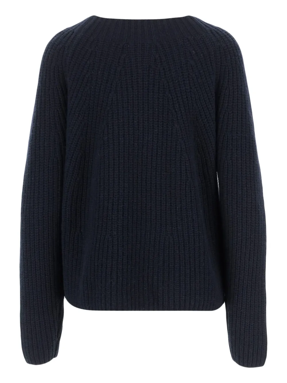 Allude Geribbelde sweater - Blauw