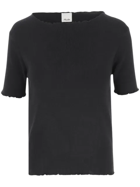 Allude playera con cuello barco