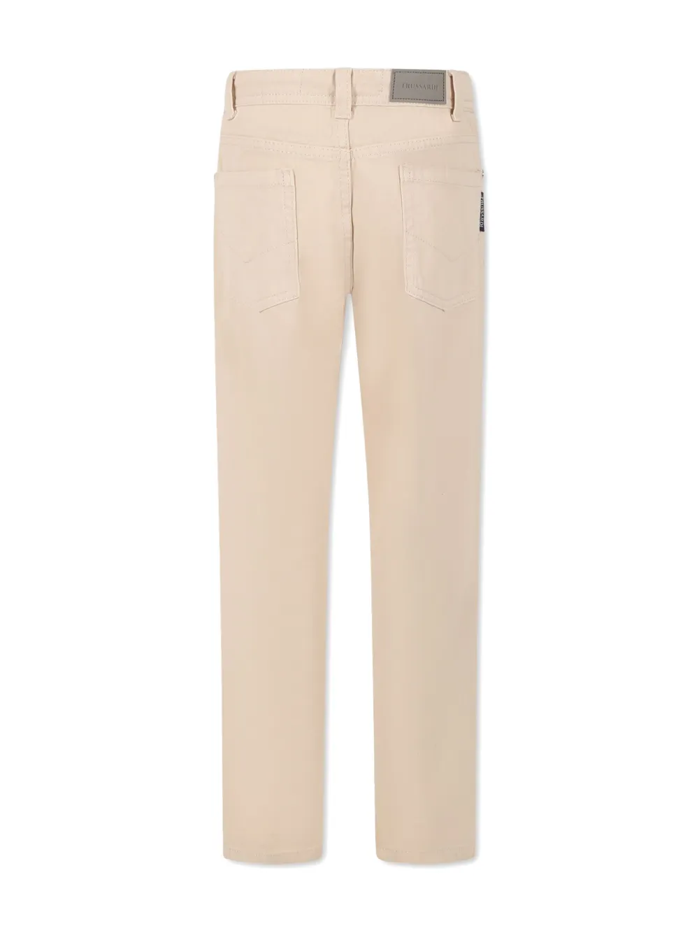 TRUSSARDI JUNIOR cotton trousers - Beige