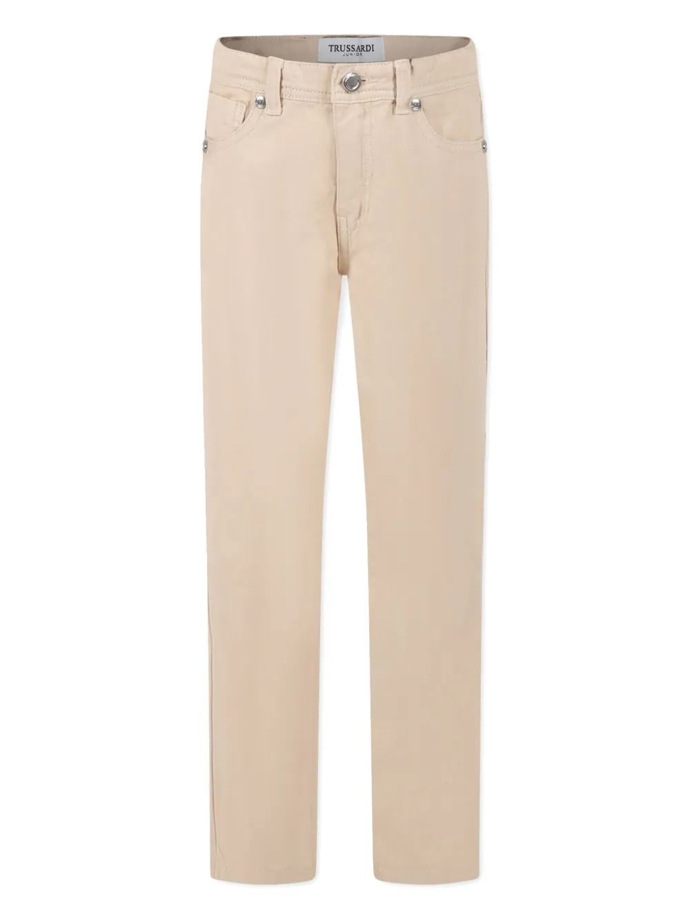 TRUSSARDI JUNIOR cotton trousers | Neutrals | Image 1