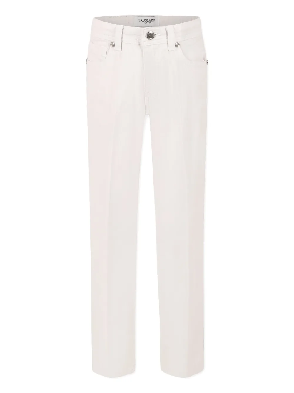 TRUSSARDI JUNIOR Katoenen broek Wit