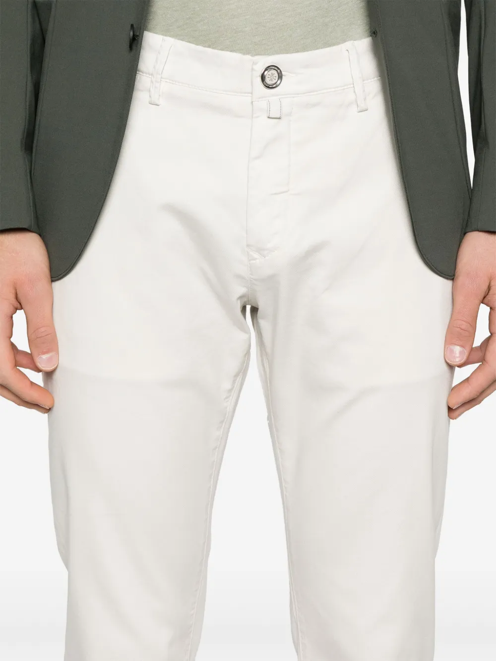 Jacob Cohen Bobby Trousers In White