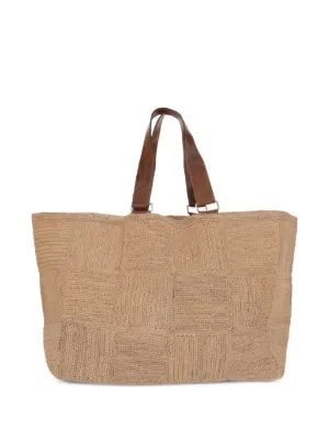 トートバッグ IBELIV SS25 'Miray' shopping bag (MIRAY SAVANE) Ibeliv 'Miray' Shopping Bag