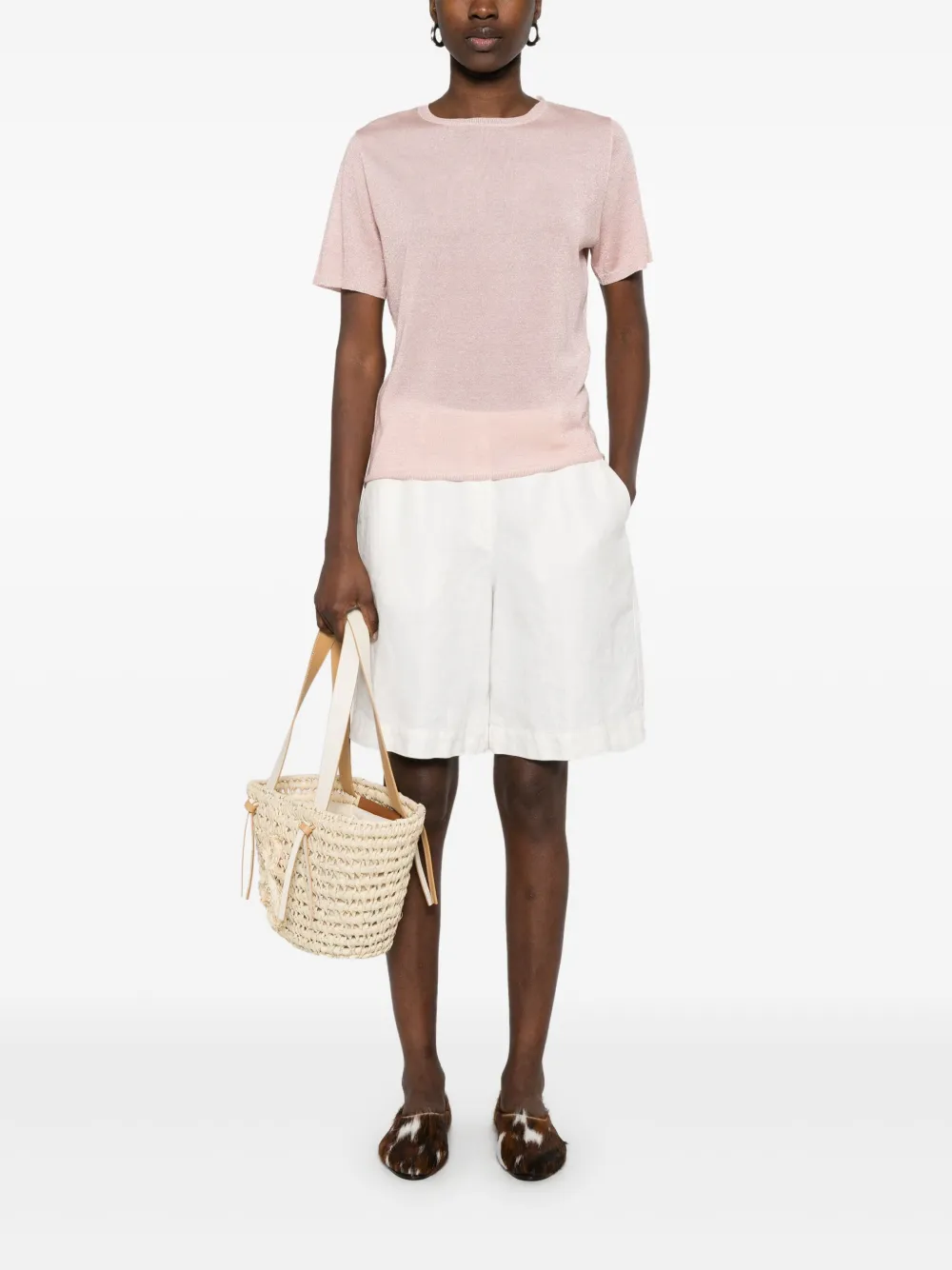 Absolut Cashmere Maria T-shirt In Pink