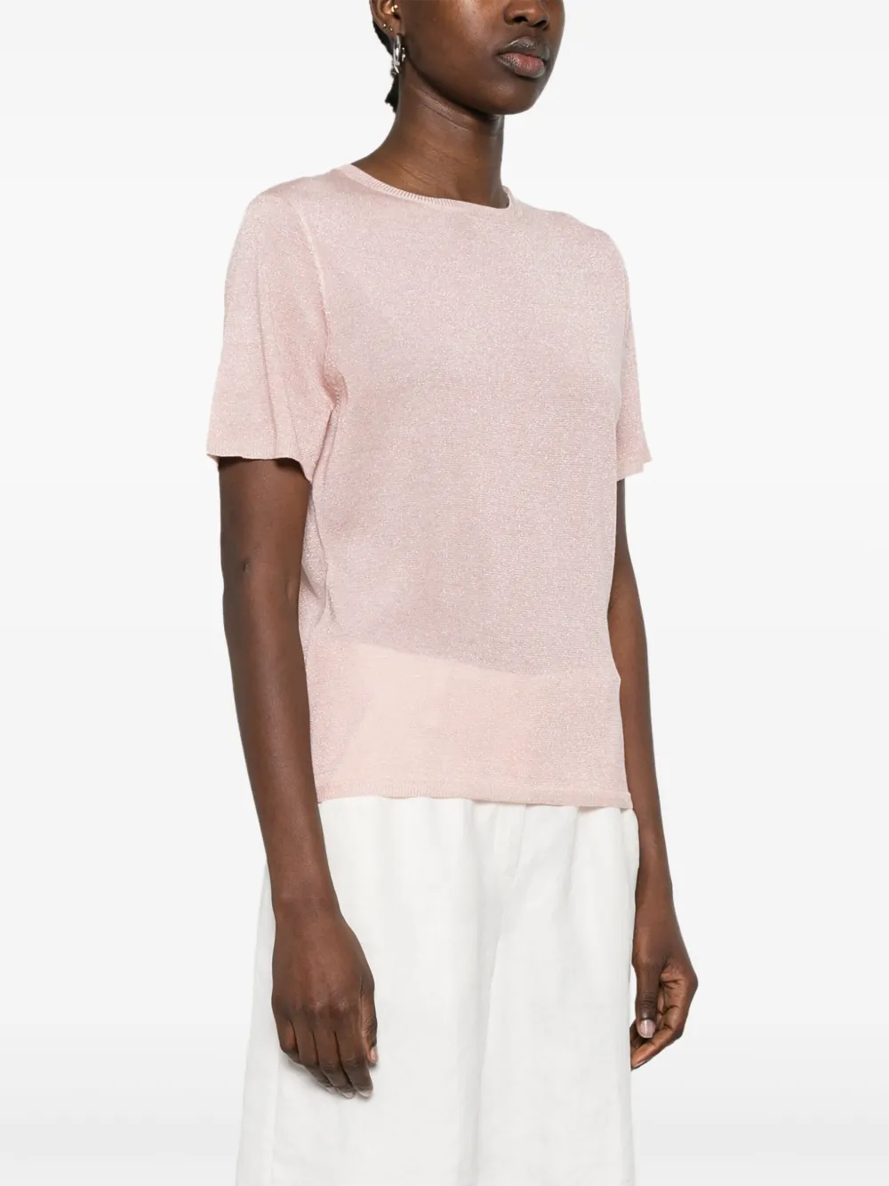 Absolut Cashmere Maria T-shirt In Pink