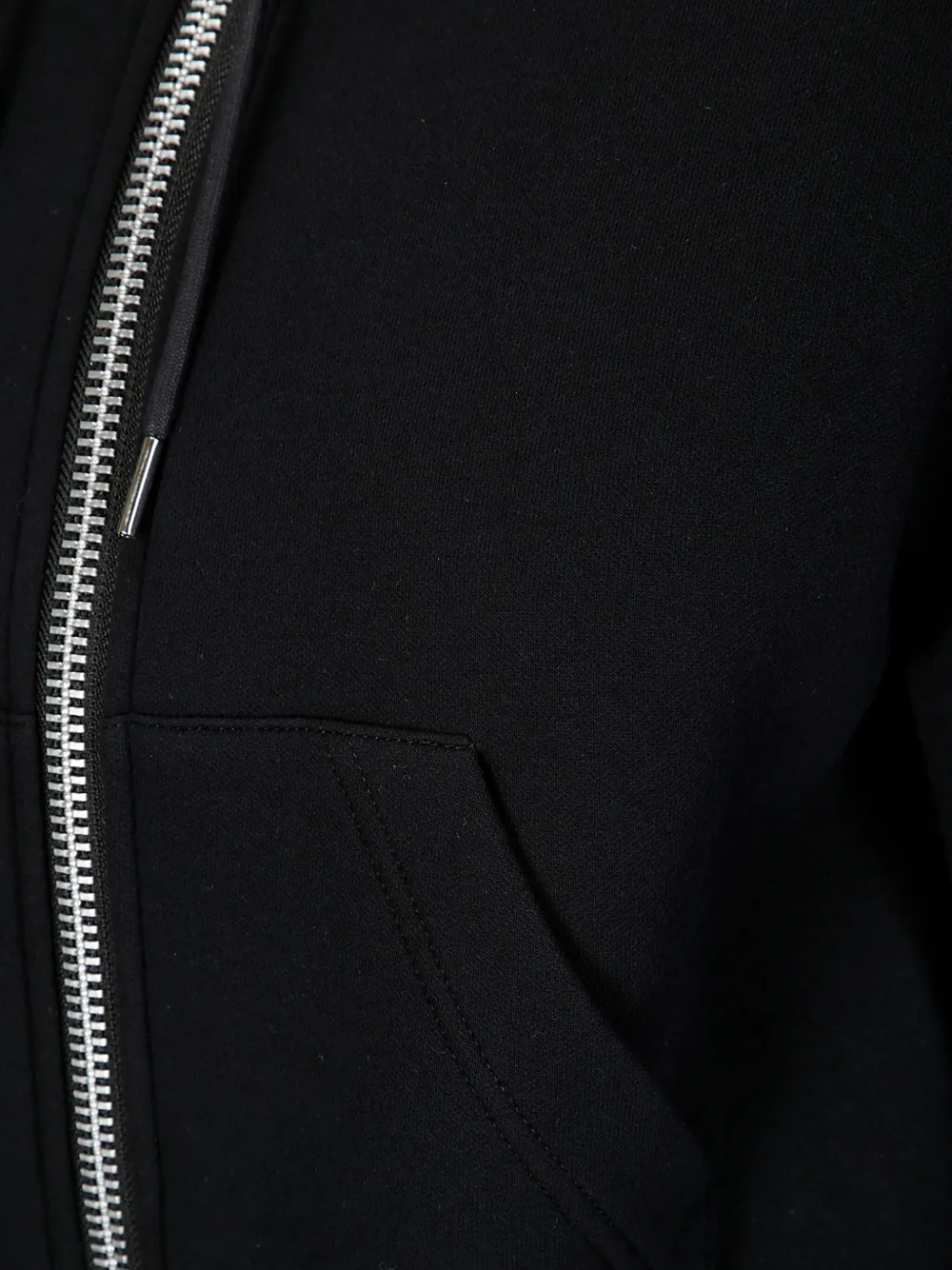 sacai Sponge Sweat hoodie Zwart