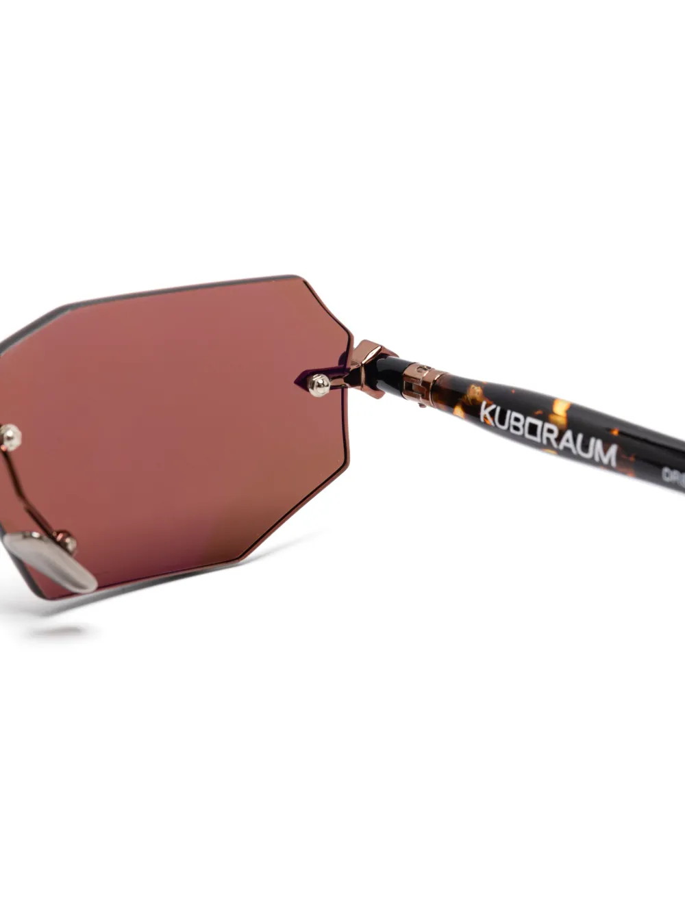Kuboraum P63 zonnebril Bruin