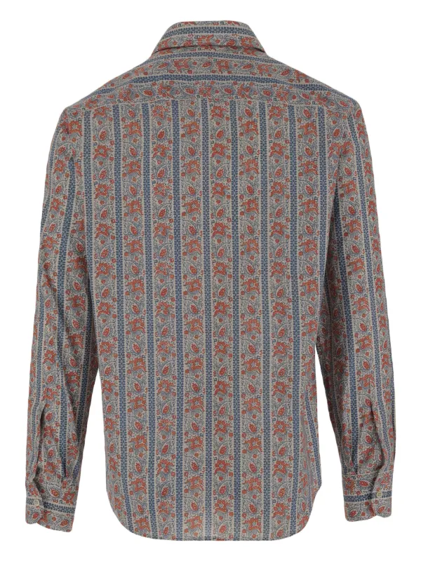 【関税込み】VALENTINO GARAVANI 'VOYAGE IMAGINAIRE' SHIRT Valentino Garavani Voyage Imaginaire Shirt | Neutrals
