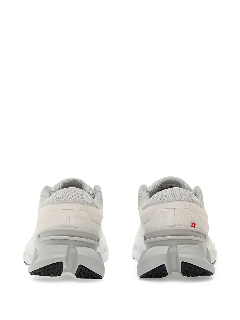 On Running logo-print sneakers Neutrals