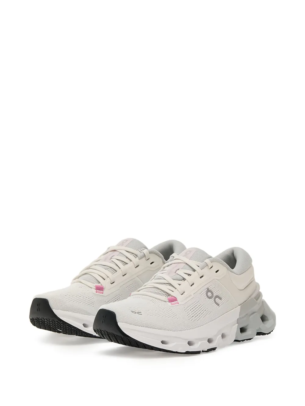 On Running logo-print sneakers Neutrals