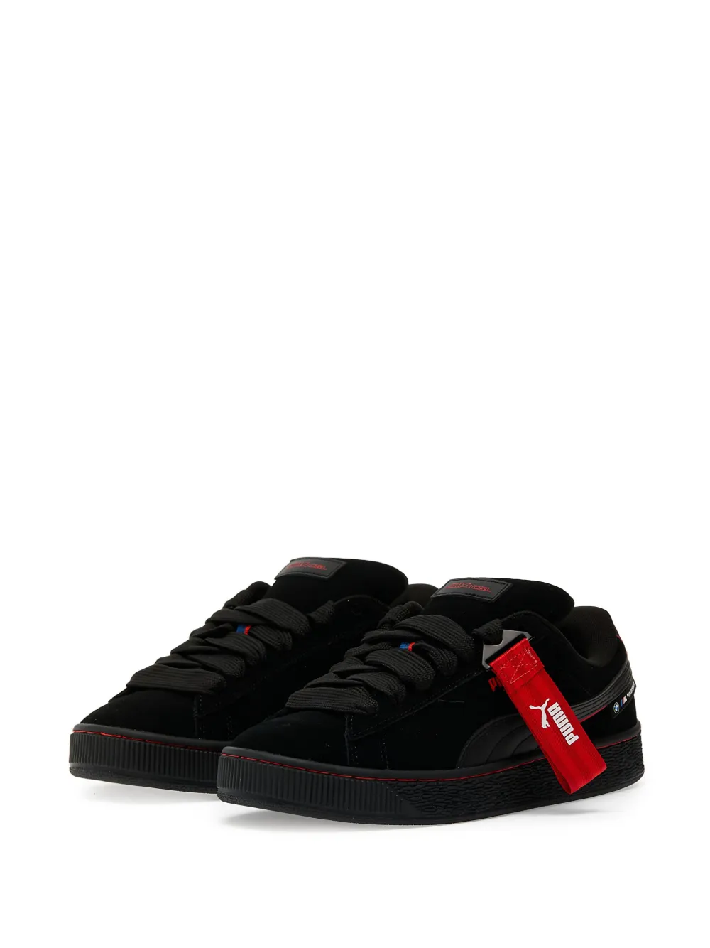 PUMA x BMW W Motorsport suède sneakers Zwart