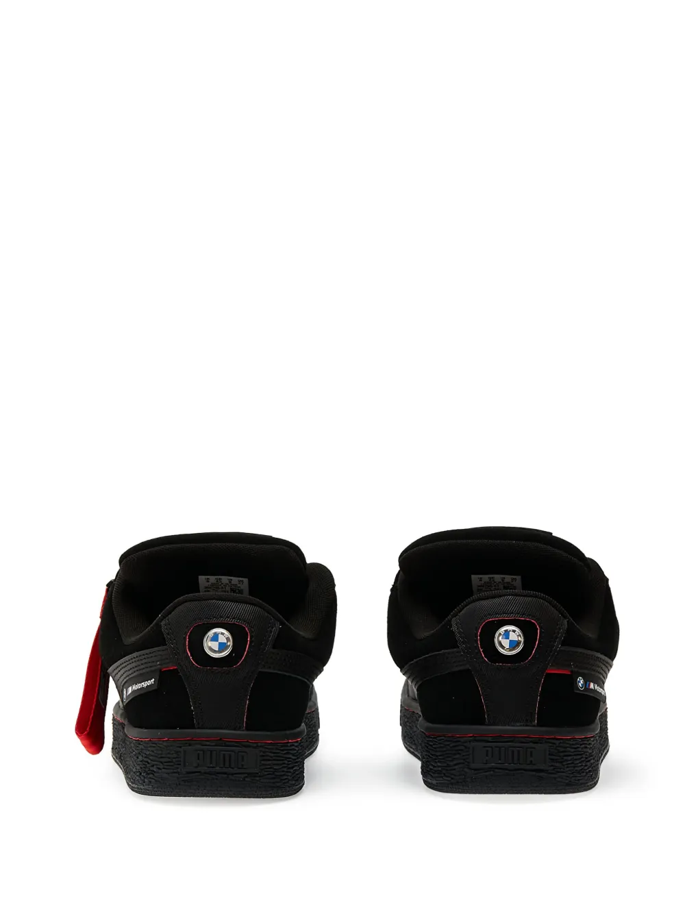 PUMA x BMW W Motorsport suède sneakers Zwart