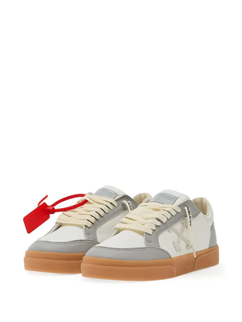 Off-White baskets en cuir vulcanisé | Baskets basses | Image 2
