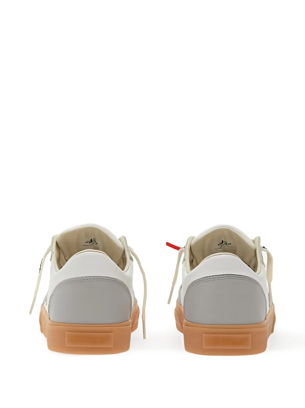 Off-White vulcanized-leather sneakers