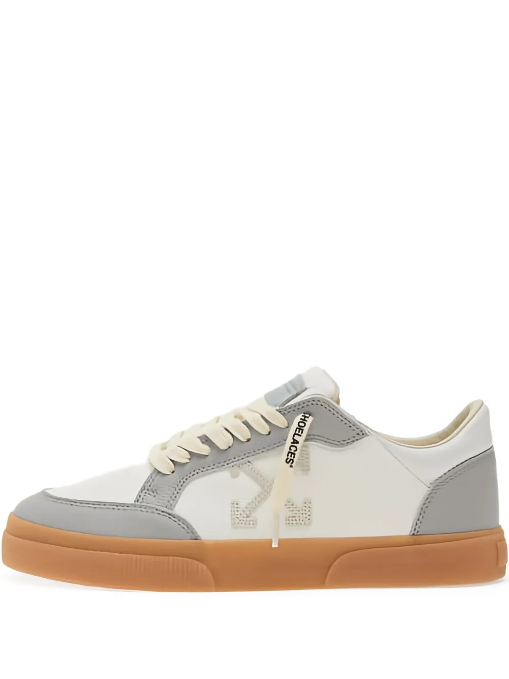 Off-White baskets en cuir vulcanisé | blanc | Image 1