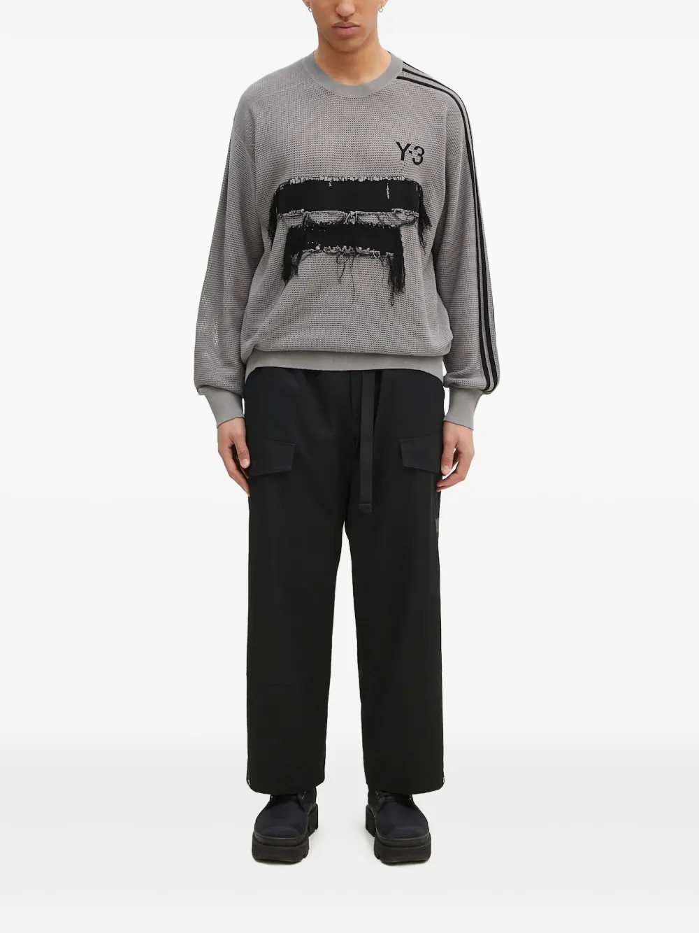 Y-3 crew-neck sweater | Sweats | Image 2