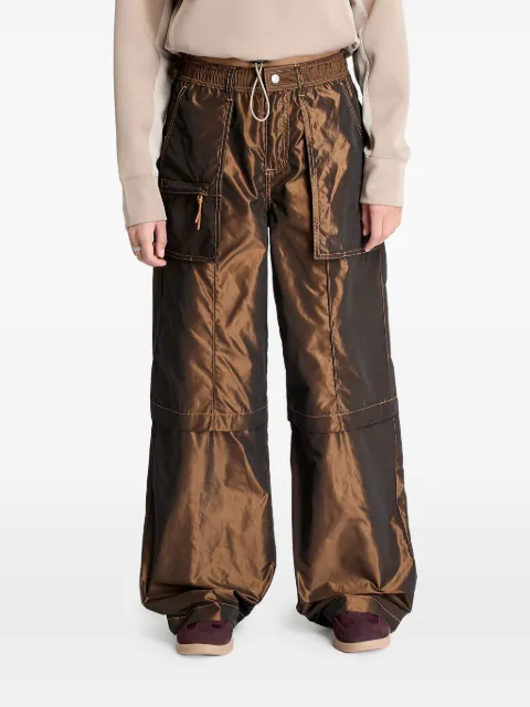 Converse distressed-finish trousers
