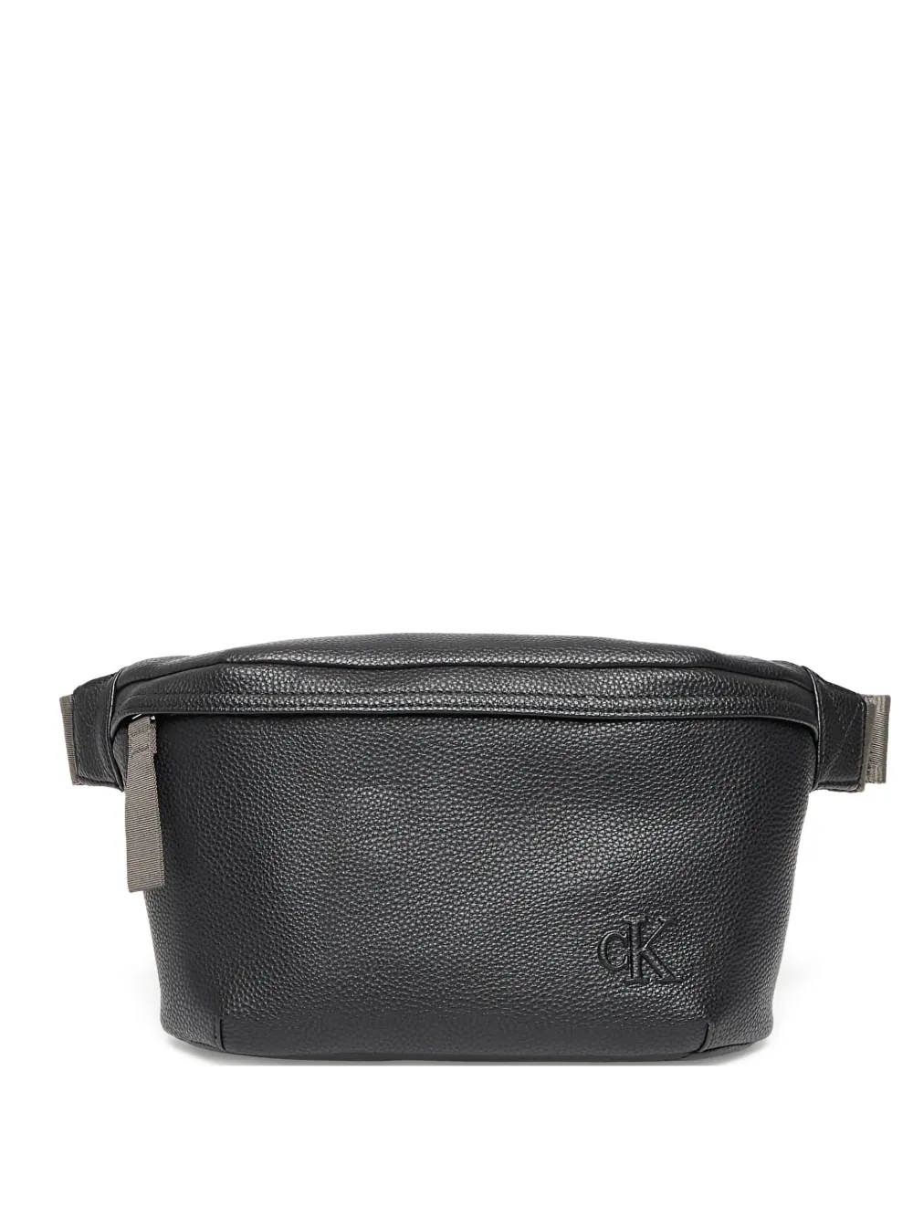 Calvin Klein Jeans ロゴエンボス ベルトバッグ - ブラック Calvin Klein Jeans ロゴエンボス ベルトバッグ - ブラック
