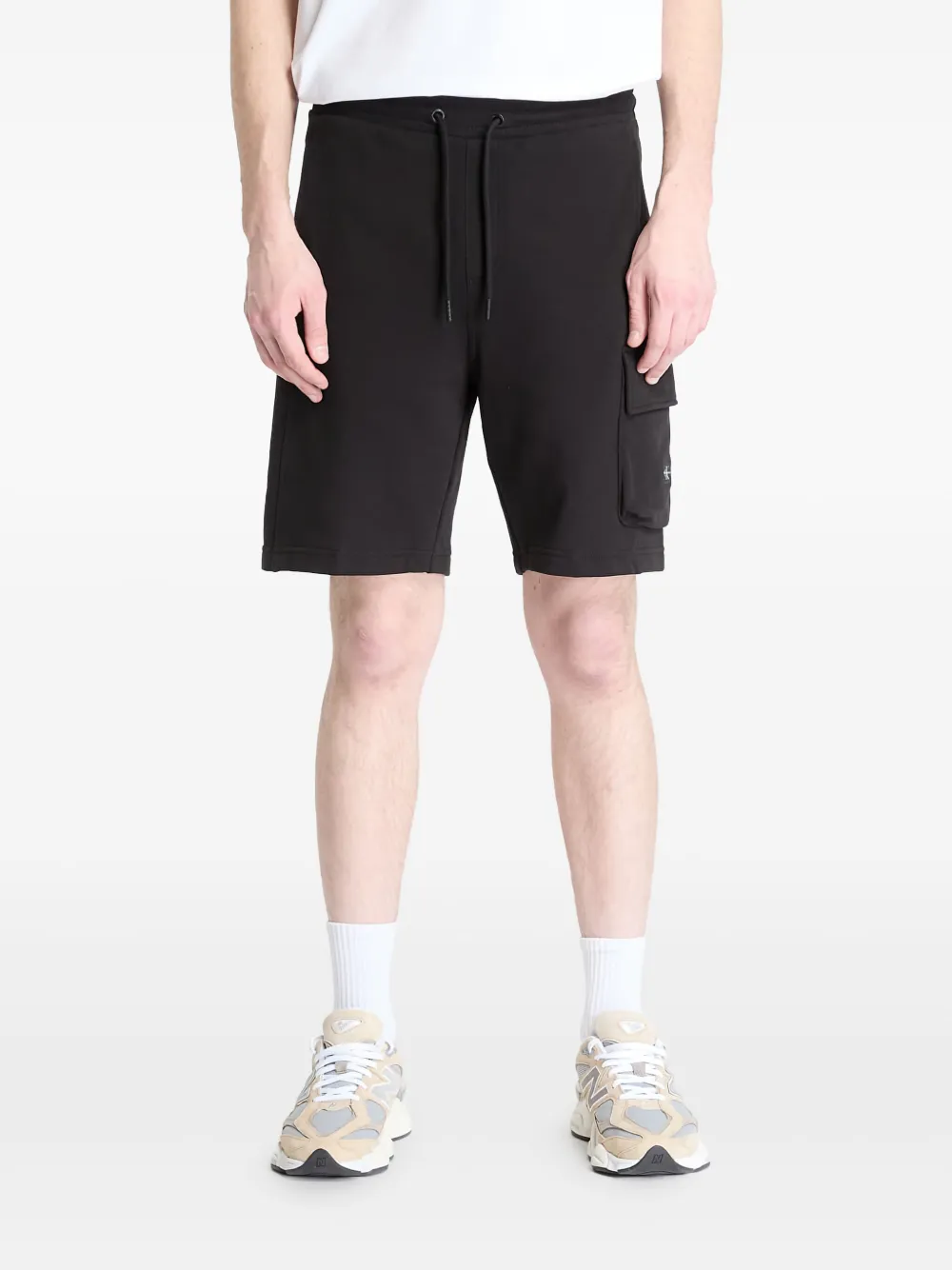 Calvin Klein shorts deportivos de algodón | negro | Image 1