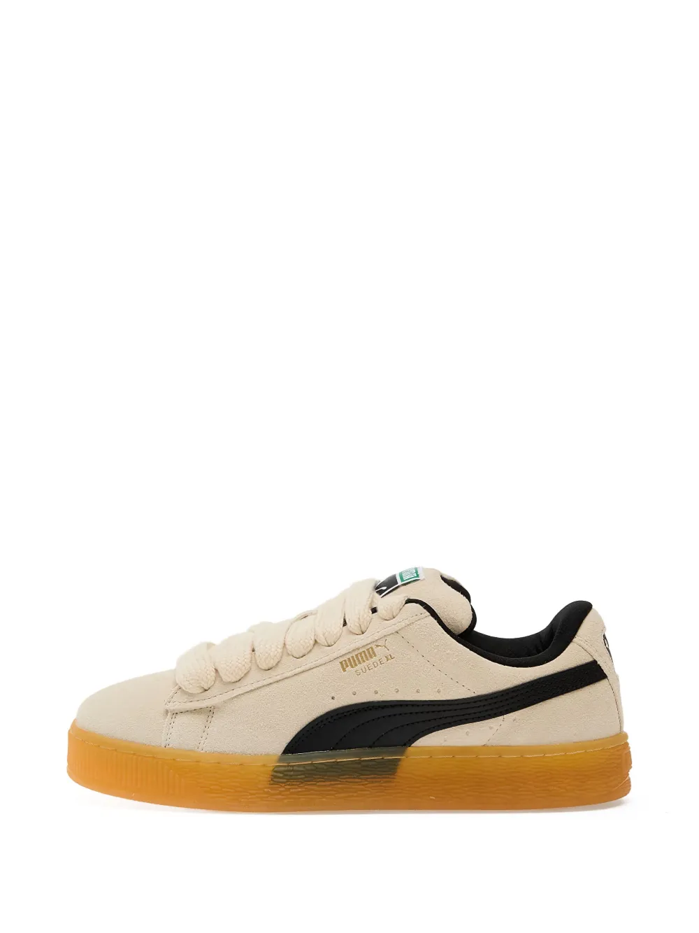 PUMA leather sneakers Neutrals