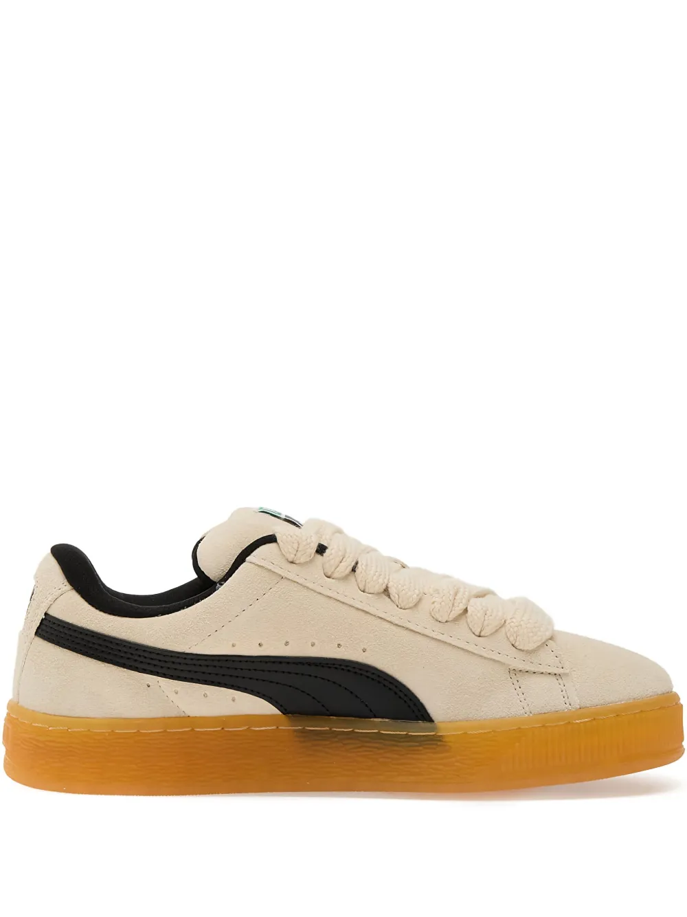 PUMA leather sneakers Neutrals