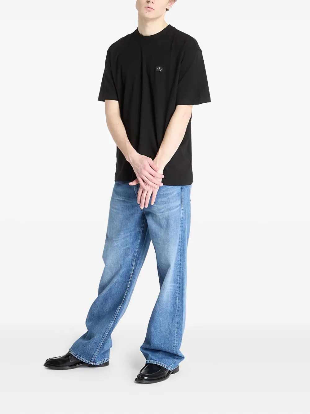 Calvin Klein Jeans playera con parche del logo | Playeras | Image 2