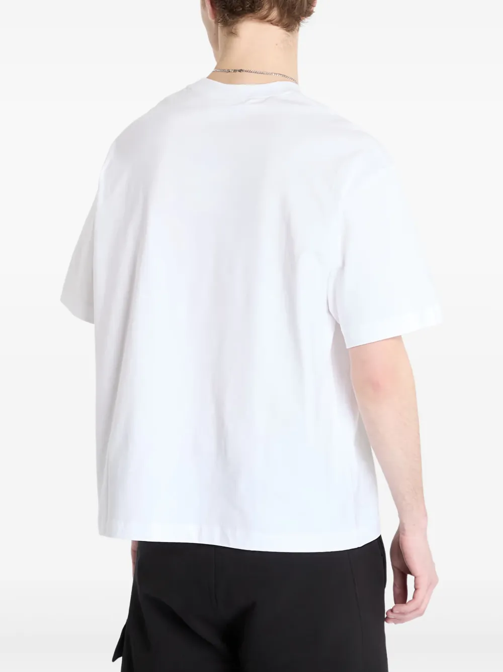 Calvin Klein T-shirt met geborduurd logo Wit