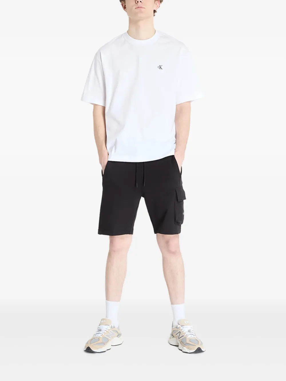 Calvin Klein logo-embroidered T-shirt | T-Shirts | Image 2