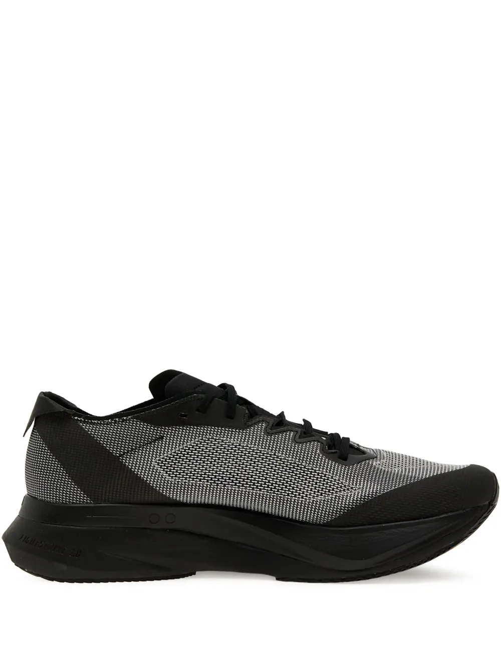 adidas Adizero Boston 12 mesh running sneakers | Black | Image 1