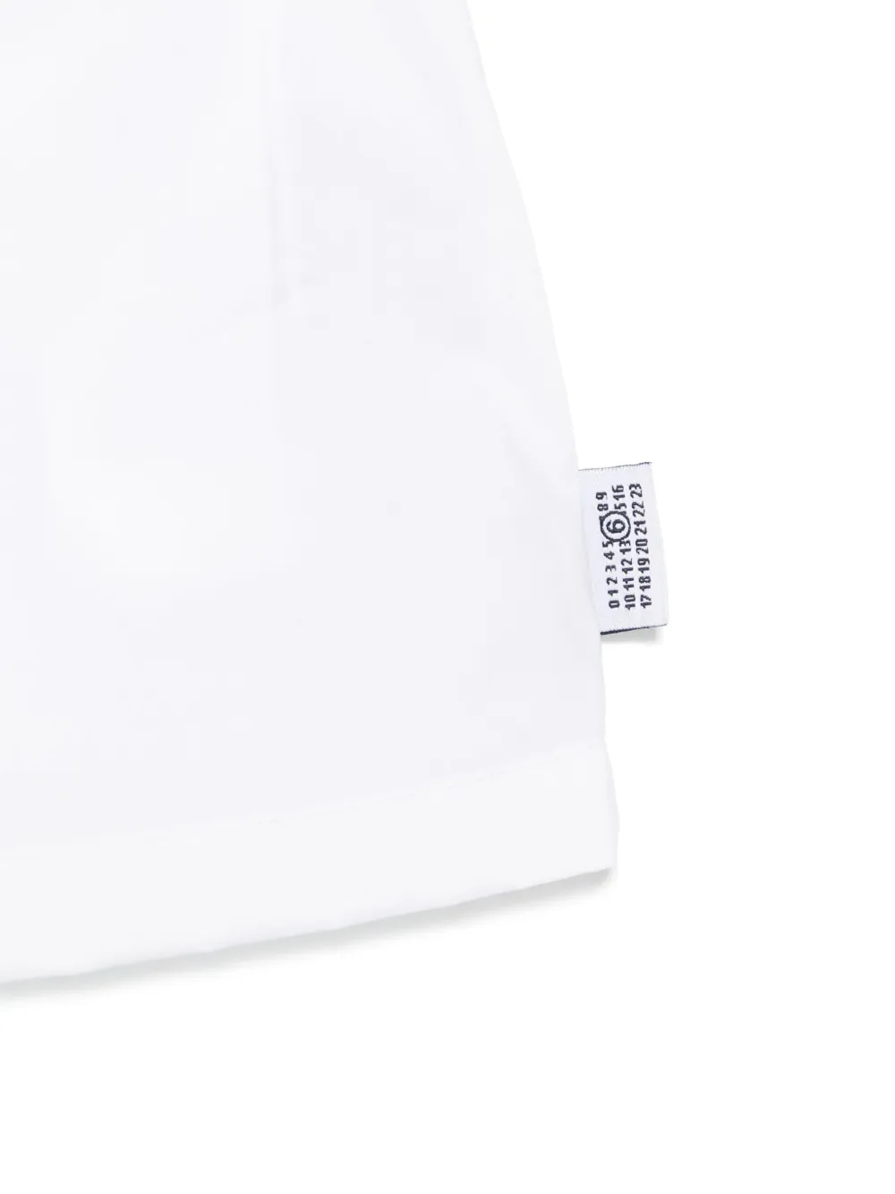 MM6 Maison Margiela Kids Katoenen top Wit