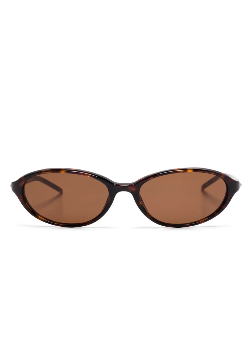 Chimi oval-frame sunglasses | Brown | Image 1