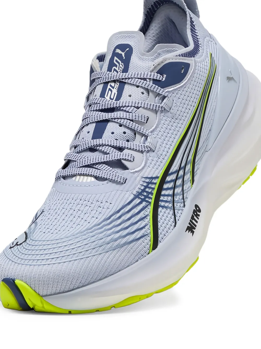 PUMA Forever Run Nitro 2 lightweight performance sneakers Grey