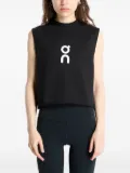 On Running logo-print performance tank top - Black