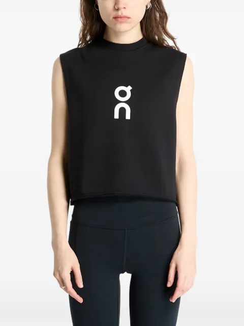 On Running logo-print performance tank top