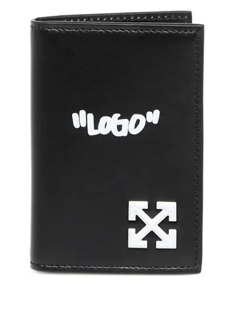 Off-White "Logo" card holder
