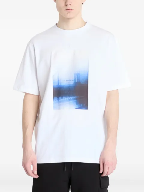 Calvin Klein Jeans playera con motivo gráfico